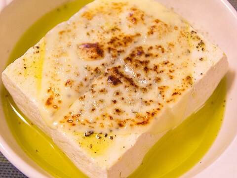 カンタン！豆腐のチーズ炙り焼き